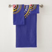 Veteraan van de marine bad handdoek (Insitu)