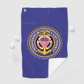 Veteraan van de Marine Golfhanddoek (Insitu)