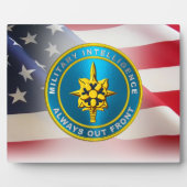 Veteraan van de Militaire Inlichtingendienst Fotoplaat (Voorkant)