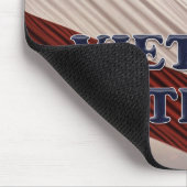 Veteraan van de militaire patriottische vlag van d muismat (Hoek)