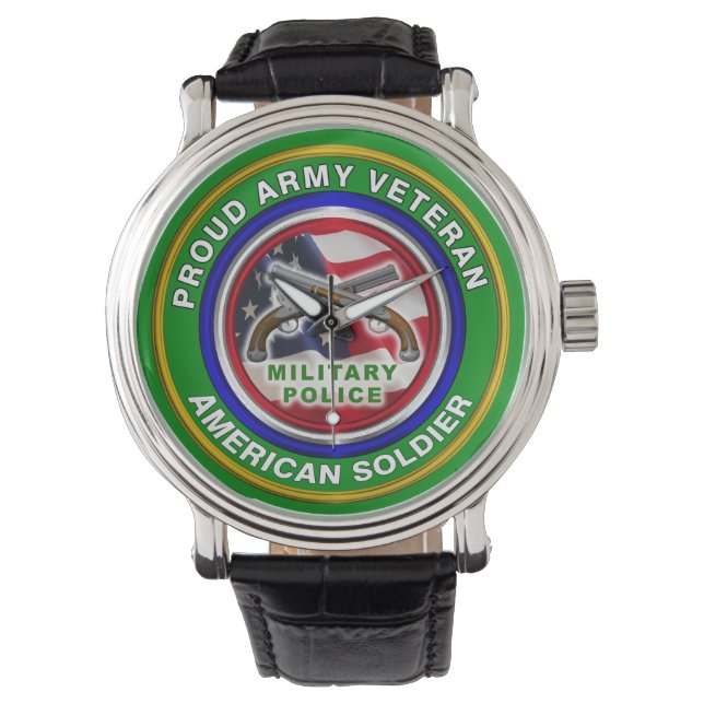 Veteraan van de militaire politie horloge (Voorkant)