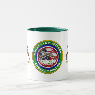 Veteraan van de militaire politie van het leger va mok