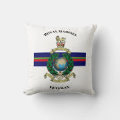 Veteraan van de Royal Marines Kussen (Voorkant)