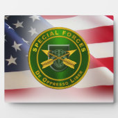 Veteraan van de speciale strijdkrachten fotoplaat (Voorkant)