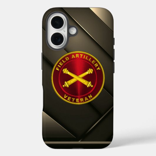 Veteraan van de veldartillerie Case-Mate iPhone case (Achterkant)