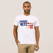 Veteraan van de Verenigde Staten T-shirt (Voorkant volledig)