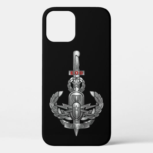 Veteraan van Explosieven Opruiming in Irak  Case-Mate iPhone Case (Achterkant)