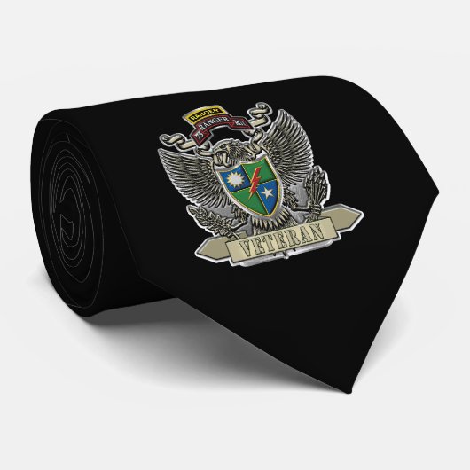 veteraan van het 75e Ranger Regiment Stropdas (Opgerold)