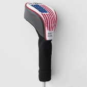 Veteraan van het Amerikaanse leger Golfheadcover (Schuin)