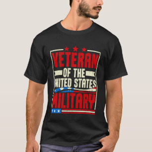 Veteraan van het Amerikaanse leger T-shirt