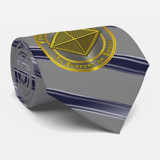 Veteraan van het boekenkorps stropdas (Opgerold)