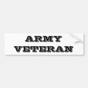 Veteraan van het Bumpersticker Leger