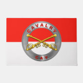 Veteraan van het Cavalerie Leger Deurmat (Voorkant)