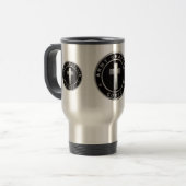 Veteraan van het Chaplain Corps Army Reisbeker (Voorkant links)