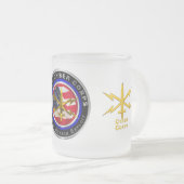 Veteraan van het Cyberkorps Matglas Koffiemok (Voorkant rechts)