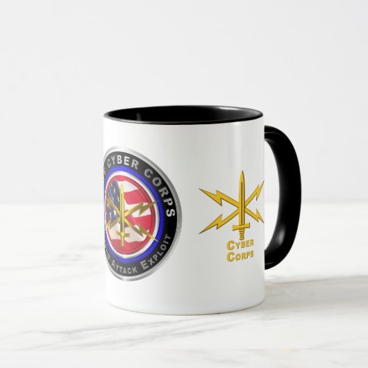 Veteraan van het Cyberkorps Mok (Voorkant rechts)