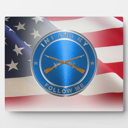 Veteraan van het Infanterieleger Fotoplaat (Voorkant)