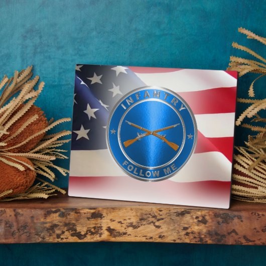 Veteraan van het Infanterieleger Fotoplaat (Zijkant)