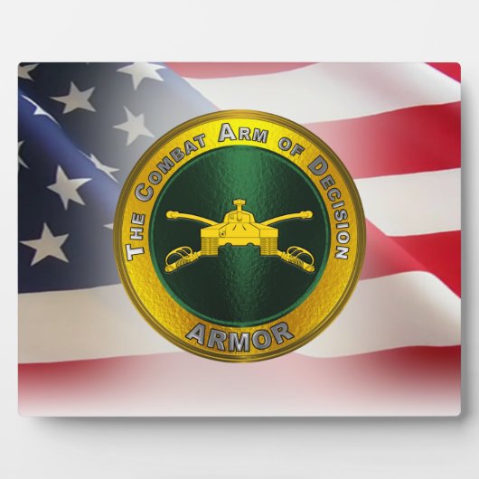 Veteraan van het leger fotoplaat (Voorkant)