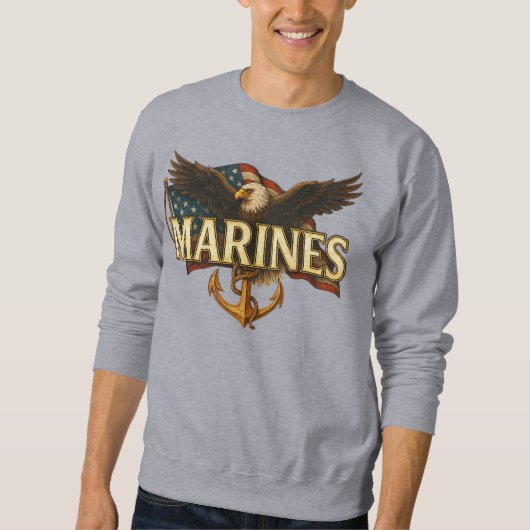 Veteraan van het Marinierskorps Trui (Voorkant)