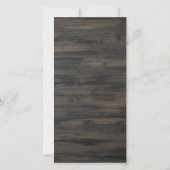 Veteraan van het Memorial Veteran van het militair Bedankkaart (Achterkant)