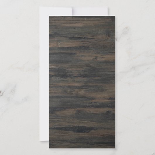 Veteraan van het Memorial Veteran van het militair Bedankkaart (Achterkant)