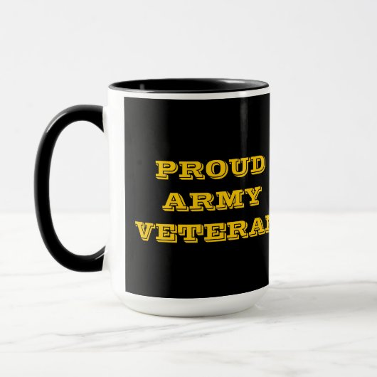 Veteraan van het mok Proud Leger (Links)