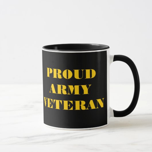 Veteraan van het mok Proud Leger (Rechts)