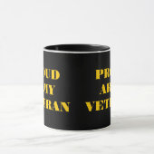 Veteraan van het mok Proud Leger (Midden)