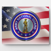 Veteraan van het Nationaal Legerleger Fotoplaat (Voorkant)