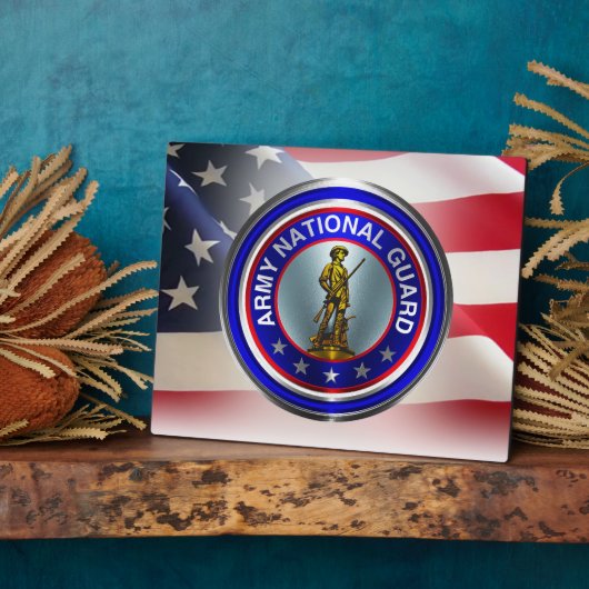 Veteraan van het Nationaal Legerleger Fotoplaat (Zijkant)