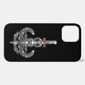 Veteraan van het onschadelijk maken van explosieve Case-Mate iPhone case (Achterkant (horizontaal))