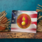 Veteraan van het Ordnance Corps Army Fotoplaat (Zijkant)