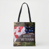 Veteraan van het Patriottische Leger Tote Bag (Voorkant)