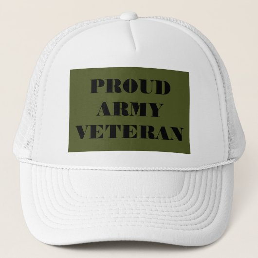 Veteraan van het pet Proud Army (Voorkant)