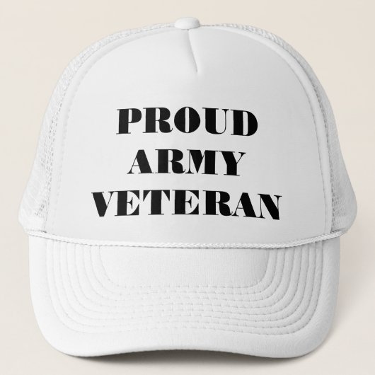Veteraan van het pet Proud Army (Voorkant)
