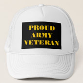 Veteraan van het pet Proud Army (Voorkant)