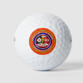 Veteraan van het rode legersignaal golfballen (Voorkant)