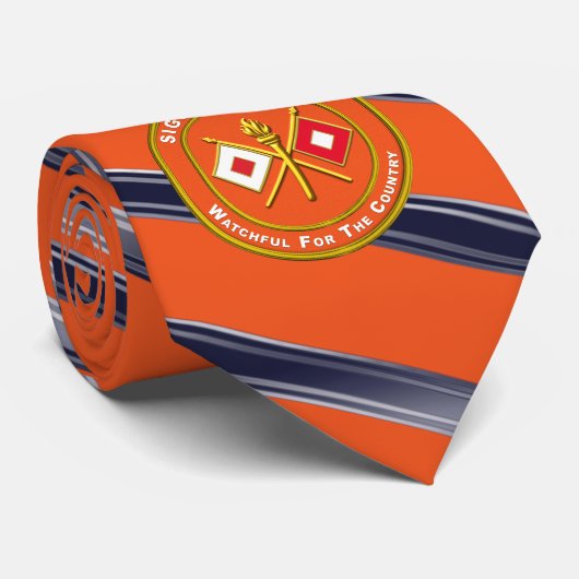 Veteraan van het Signal Corps Stropdas (Opgerold)