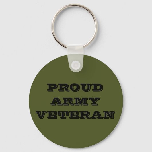 Veteraan van het Sleutelhanger Proud Army (Voorkant)
