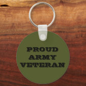 Veteraan van het Sleutelhanger Proud Army (Voorkant)