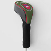Veteraan van het VII Corps Golfheadcover (Schuin)