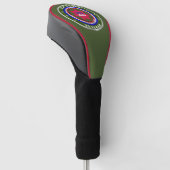 Veteraan van het VII Corps Golfheadcover (Schuin)