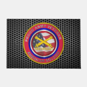 Veteraan van veldartillerie deurmat (Voorkant)