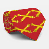 Veteraan van veldartillerie stropdas (Opgerold)