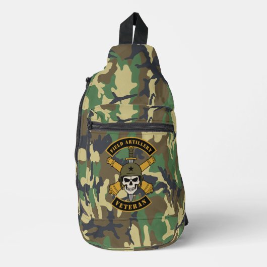Veteraan veldartillerie sling bag (Voorkant)