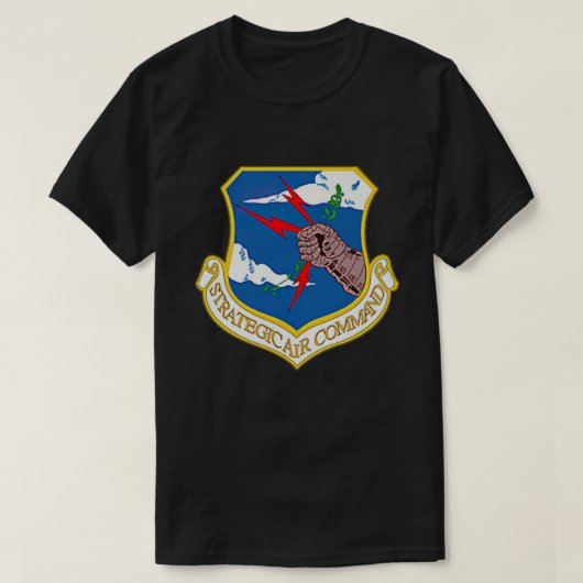 Veteraan  Veteraan van het strategische luchtcomma T-shirt (Design voorkant)