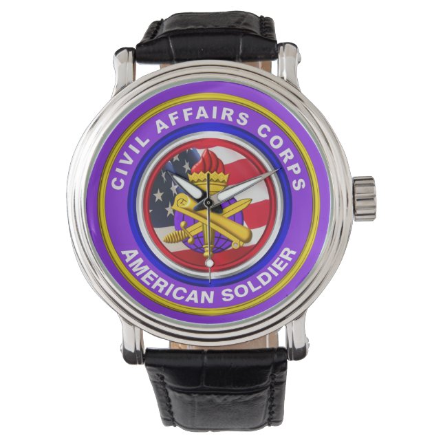 Veteraan voor civiele zaken horloge (Voorkant)