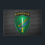 Veteraan voor psychologische operaties deurmat<br><div class="desc">Speciaal ontworpen herdenkingsontwerp "Proud Army Psychological Operations Veteran American Soldier" ter herdenking van de geweldige prestaties van onze Brave Mannen en vrouwen die hebben gediend bij de uiterst belangrijke psychologische operaties! Dit prachtig ontworpen herdenkingsontwerp "Proud Army Psychological Operations Veteran - American Soldier" is een prachtig cadeau voor uw speciale soldaat,...</div>