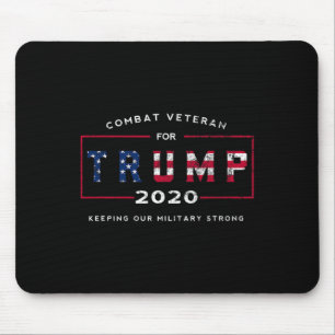 Veteraan voor Trump 2020&# - Houd onze militaire  Muismat
